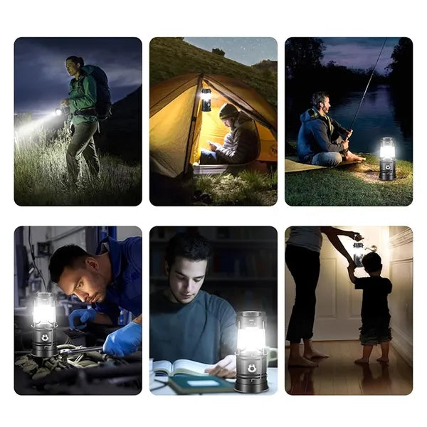 Rechargeable Camping Led Flashlight Lamp