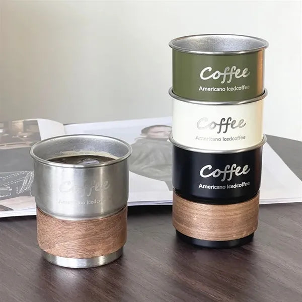 10 Ounce Stainless Steel Drinking Coffee Cups