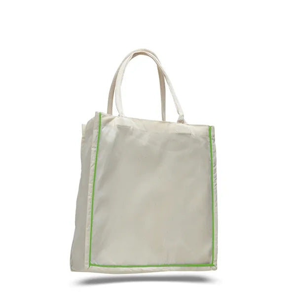 Sheeting Fancy Shopper with Stripe
