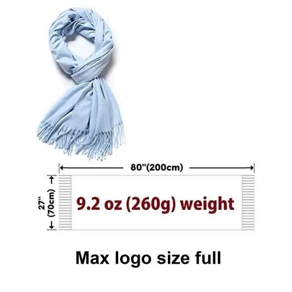 Cashmere Solid Scarf Pashmina Shawl Wrap