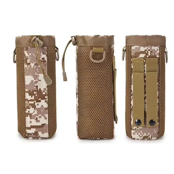 Tactical Mesh Water Bottle Bag with Strap