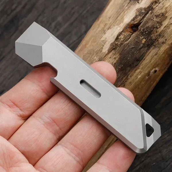 CNC Pry Bar Multi Tool EDC Gear Bottle Opener TC4