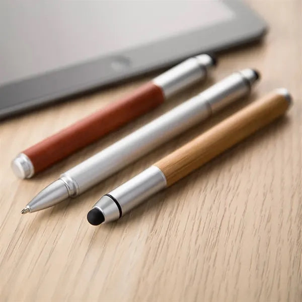 Cap-Off Wooden Stylus Pen
