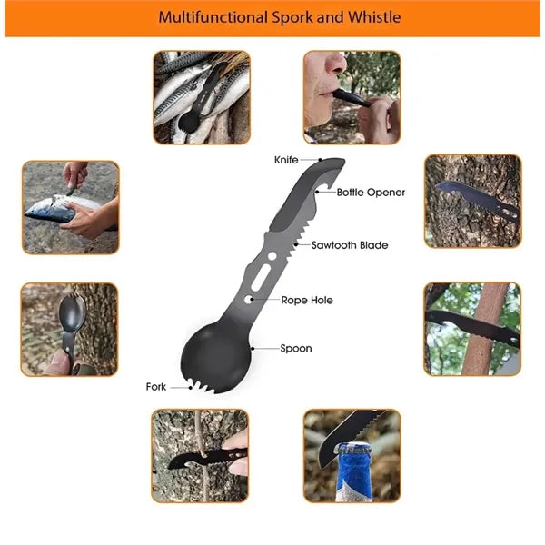 12 in 1 Professional Defense Emergency Survival Tool Kit