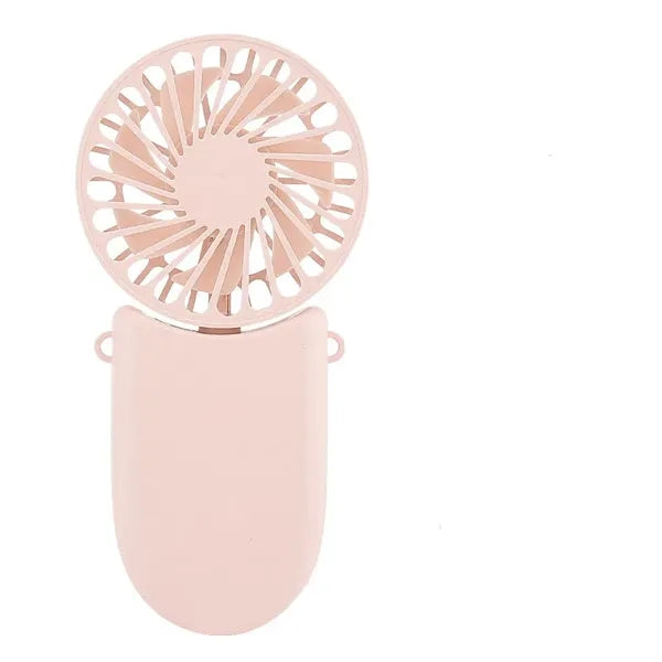 Foldable Handheld USB Fan With Lanyard