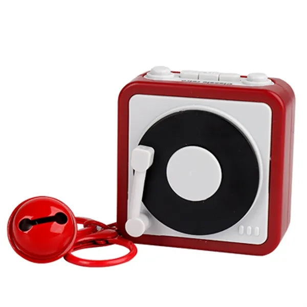 Retro Mini Recorder Keychain