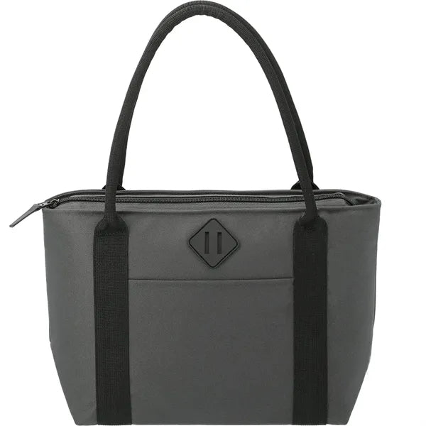 Oxford Cloth Tote Cooler Bag W/ Front Pocket