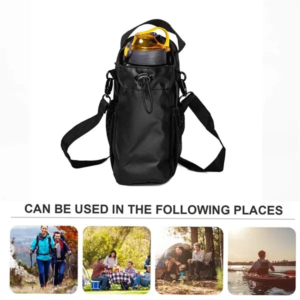 Magnetic Water Bottle bag with Phone Pockets