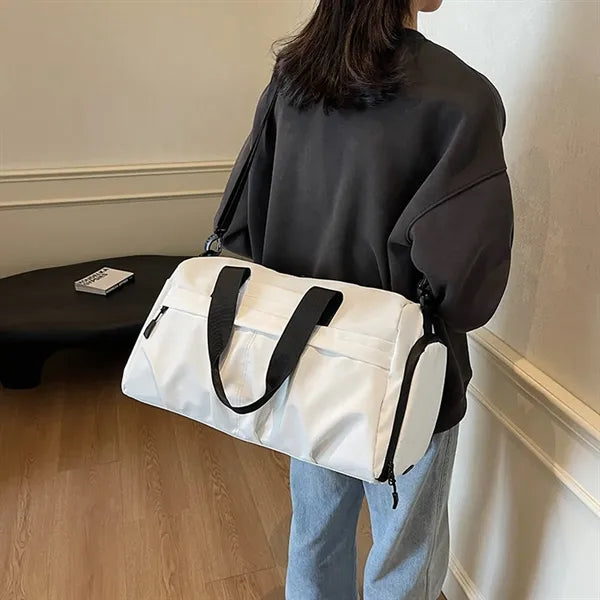 Versatile Gym Bags with Shoe Compartment