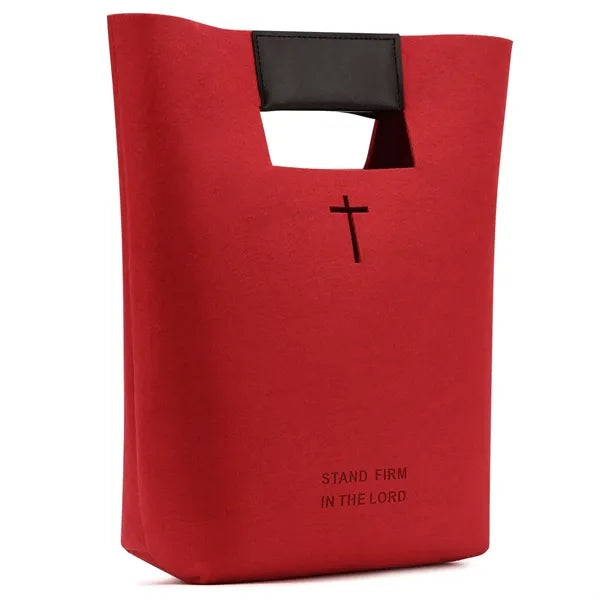Felt Bible Tote Bag