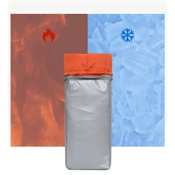 Bottle Carrier Bag with Phone Pocket