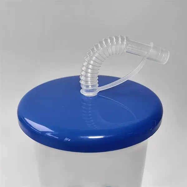 32 oz Sports Sipper Tumbler With Lid & Straw