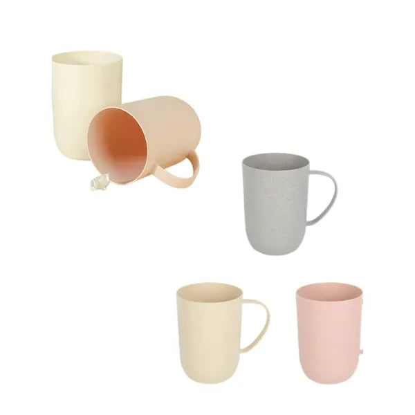 Wheat Straw Water Cup Home Handle