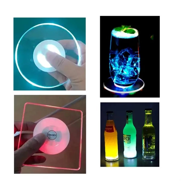 One Color Led Coaster