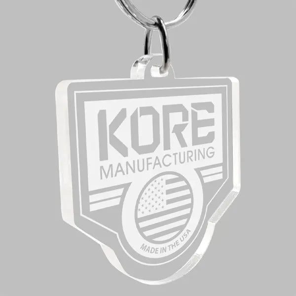 1/4" Custom Laser Etched Keychain