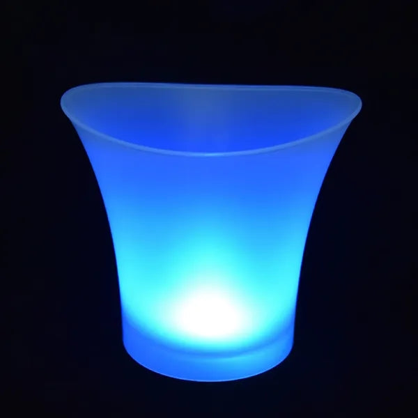 5L LED Champagne Ice Bucket Beer Cooler