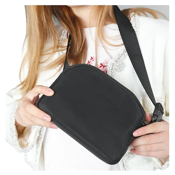 Nylon Crossbody Waist Bag