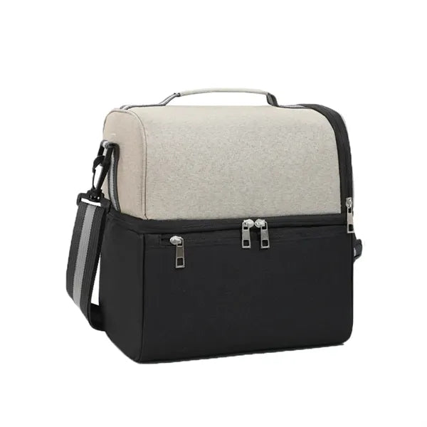 Dual Compartment Lunch Bag