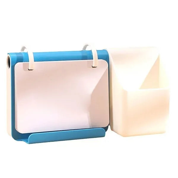 Creative Desk Calendar with Pen Holders Storage