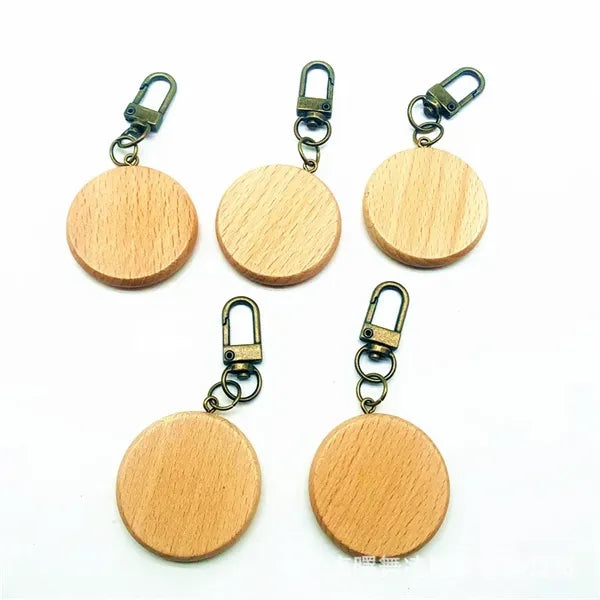 Classic Wood Keychain