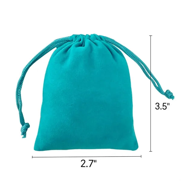 Velvet Drawstring Bags Jewelry Pouches