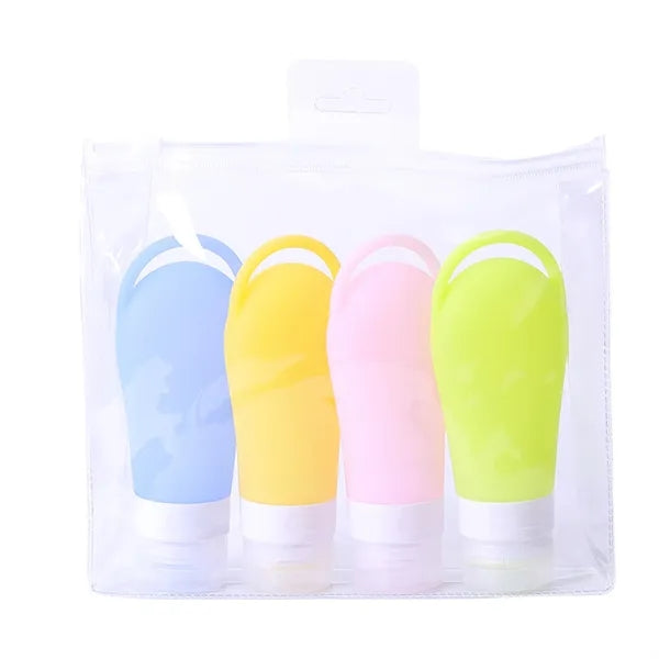 3oz Portable Leak Proof Silicone Travel Bottle For Toiletrie