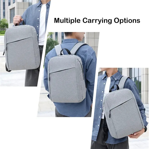 Lightweight and Minimalist 15.6-Inch Laptop Backpack
