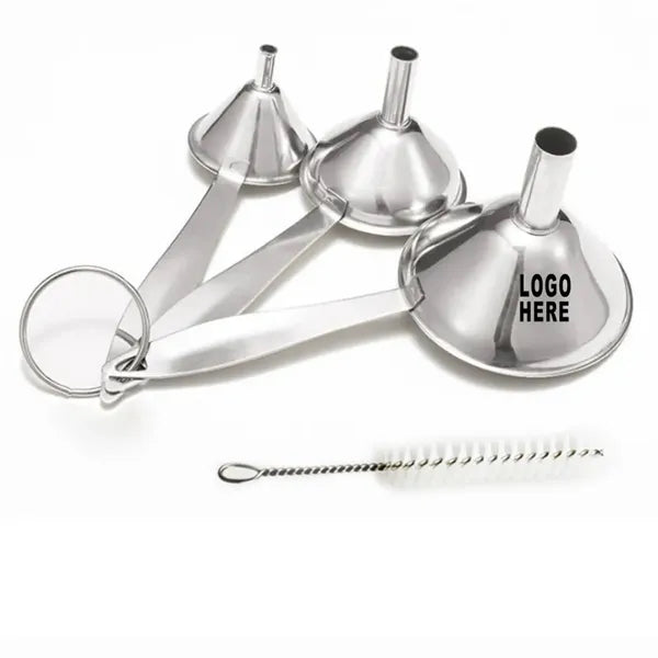 Stainless Steel Funnel with Long Handle