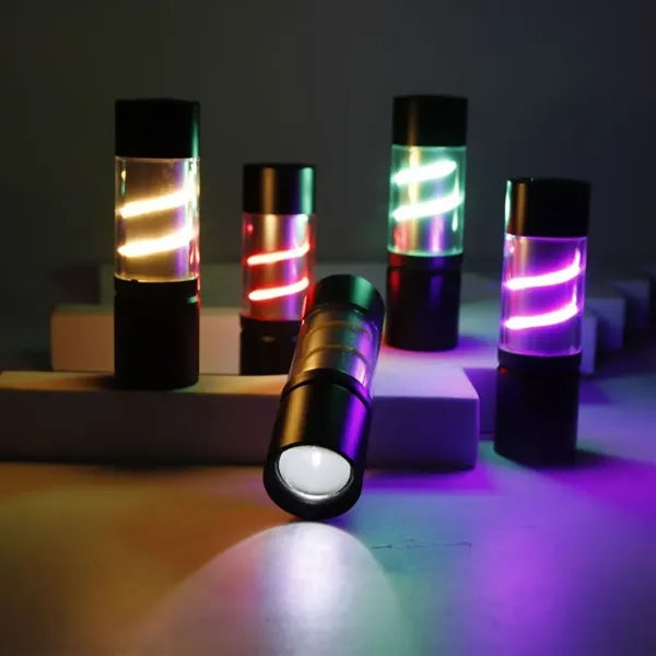Rechargeable Outdoor LED Flashlight w/Ambient Light