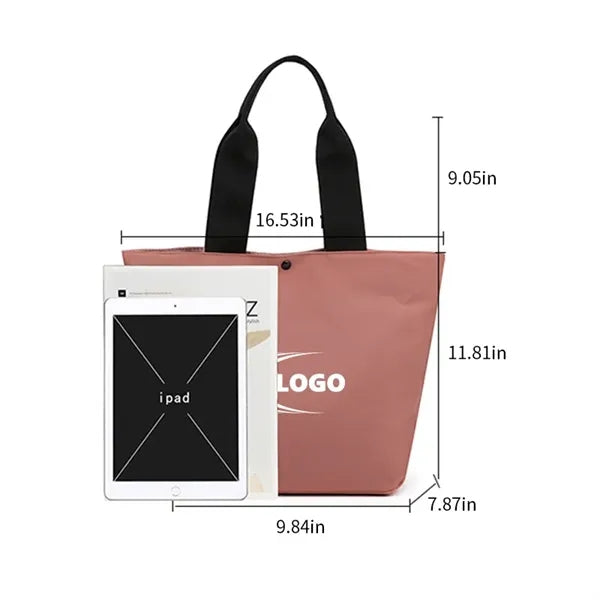 Nylon Tote Shoulder Bag