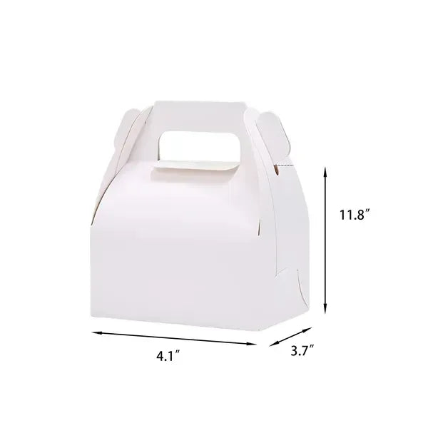 Portable Kraft Paper Bakery Boxes for Pastry and Sweet