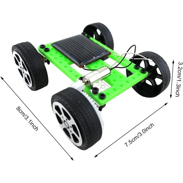 DIY Assemble Solar Power Car
