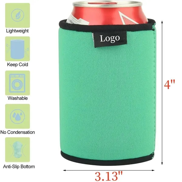 Collapsible Neoprene Can Cooler Holder