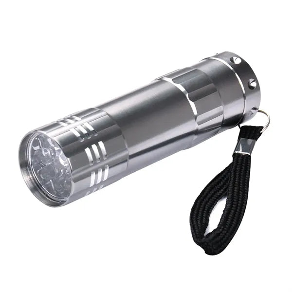 Aluminum Flashlight with Stra