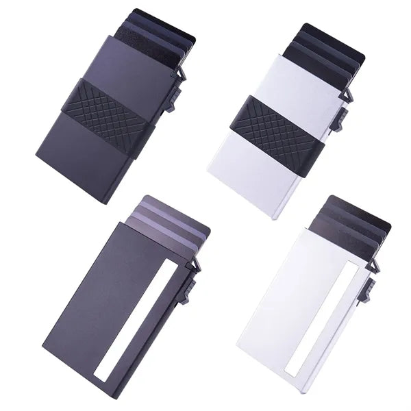 Slim Metal Card Holder Case