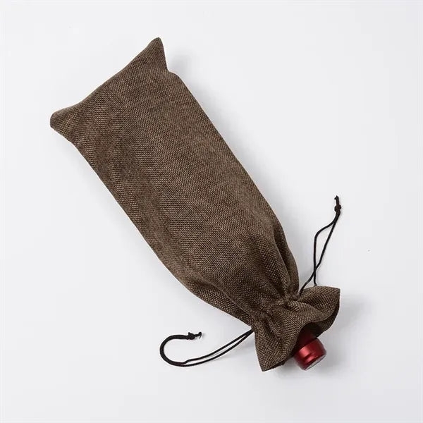 Jute Wine Bottle Bag