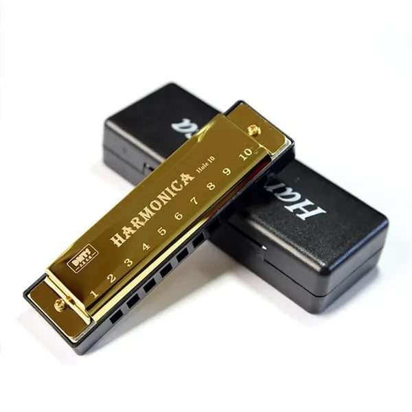 10 Hole Harmonica for the Beginner's Musical Journey