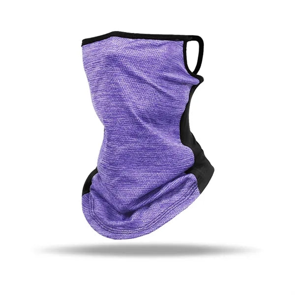 Cooling Mesh Face Mask Neck Gaiter with Ear-Hanging