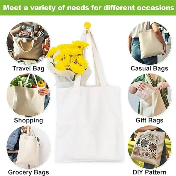 Canvas Bags Of Various Sizes Can Be Customized