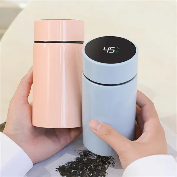 7 Oz Led Temperature Display Vacuum Insulated Water Bottle
