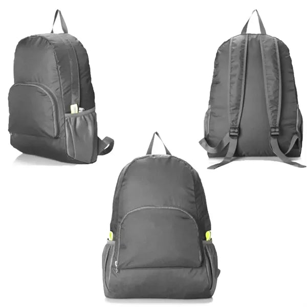 420D Polyester Foldable Backpack With Zipper