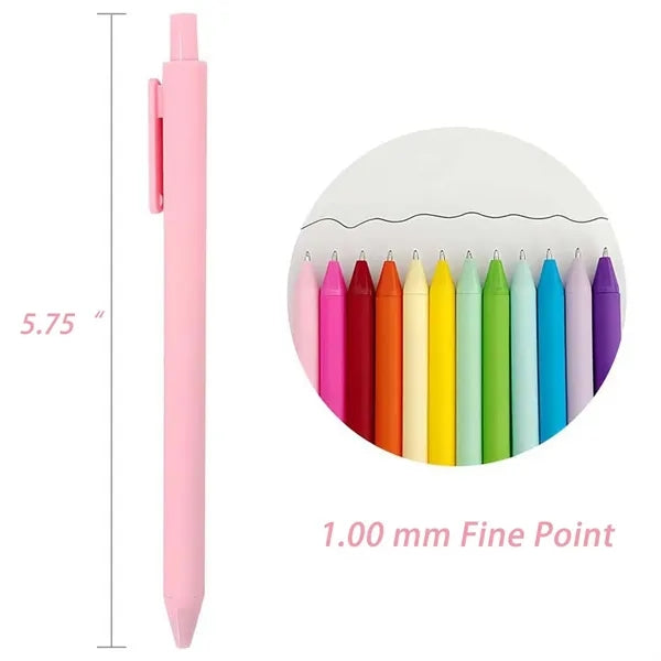 Minimalist Black Ink Gel Pens