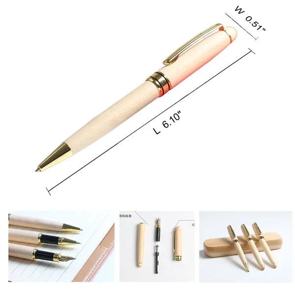 Wooden Laser Engraved Ballpoint Pen