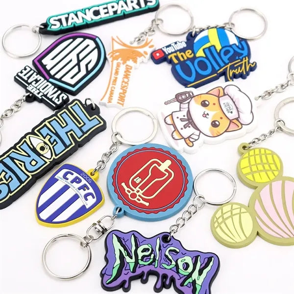 Soft PVC keychain