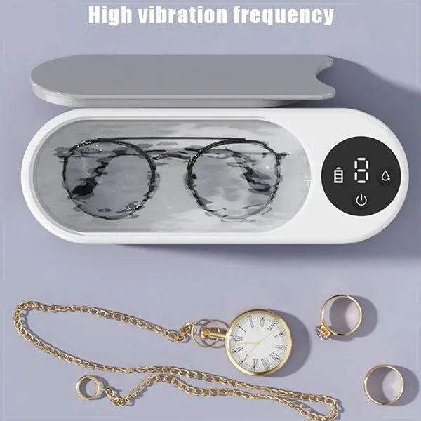 Portable Ultrasonic Glasses Cleaner