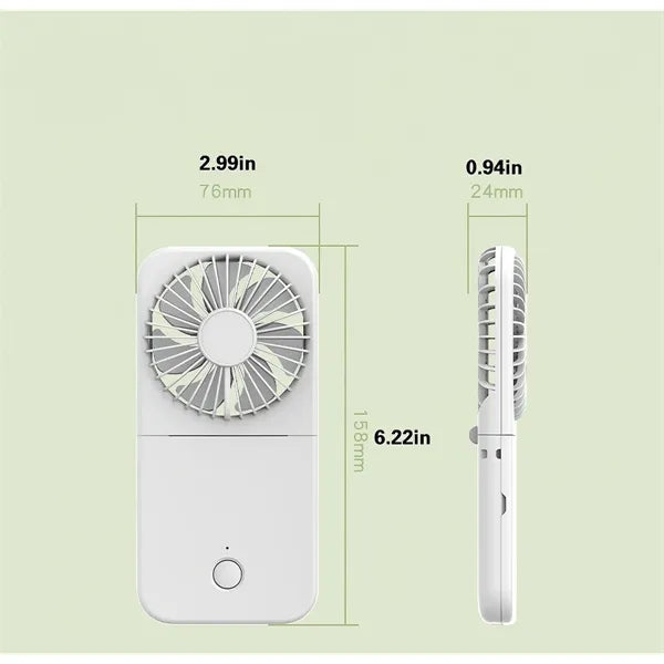 Mini Handheld Neck Fan