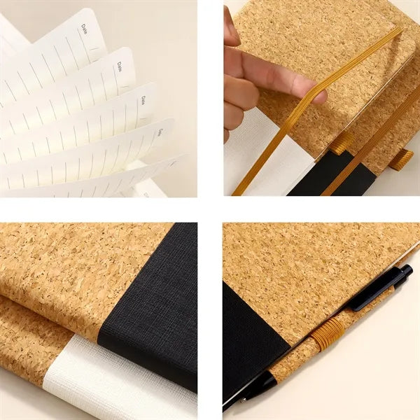Lined Journal Hardcover Executive Notebooks With Pen