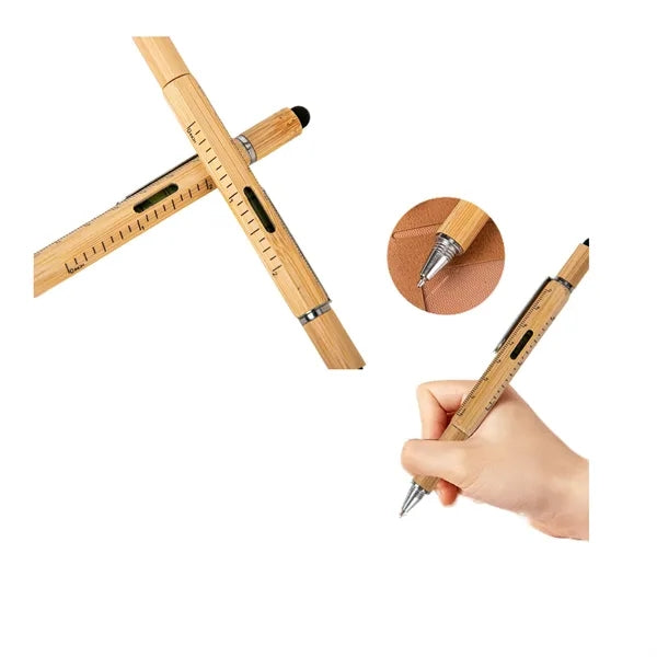 Bamboo 4-In-1 Tool Pen