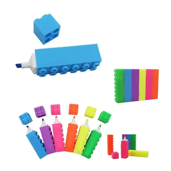 Building Block Highlighter Pen