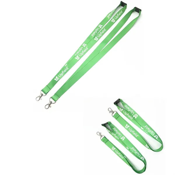 Dye Sublimation Lanyards w/Safety Break and J-hook Clip